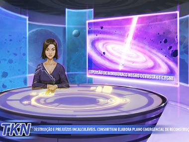 Destruição de 61 CYGNI